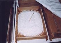 麹造り(麹蓋)